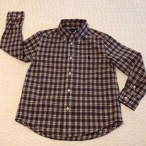 Ralph Lauren boys buttondown plaid red white - 5